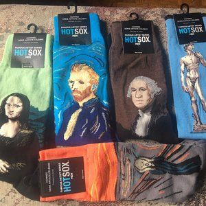 Men's Hot Socks Famous Faces